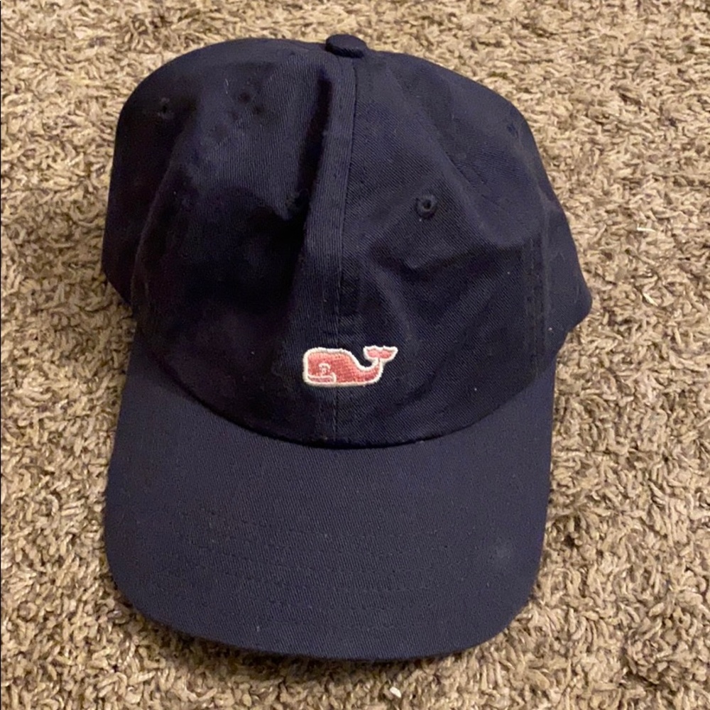 Navy Vineyard Vines Baseball Cap